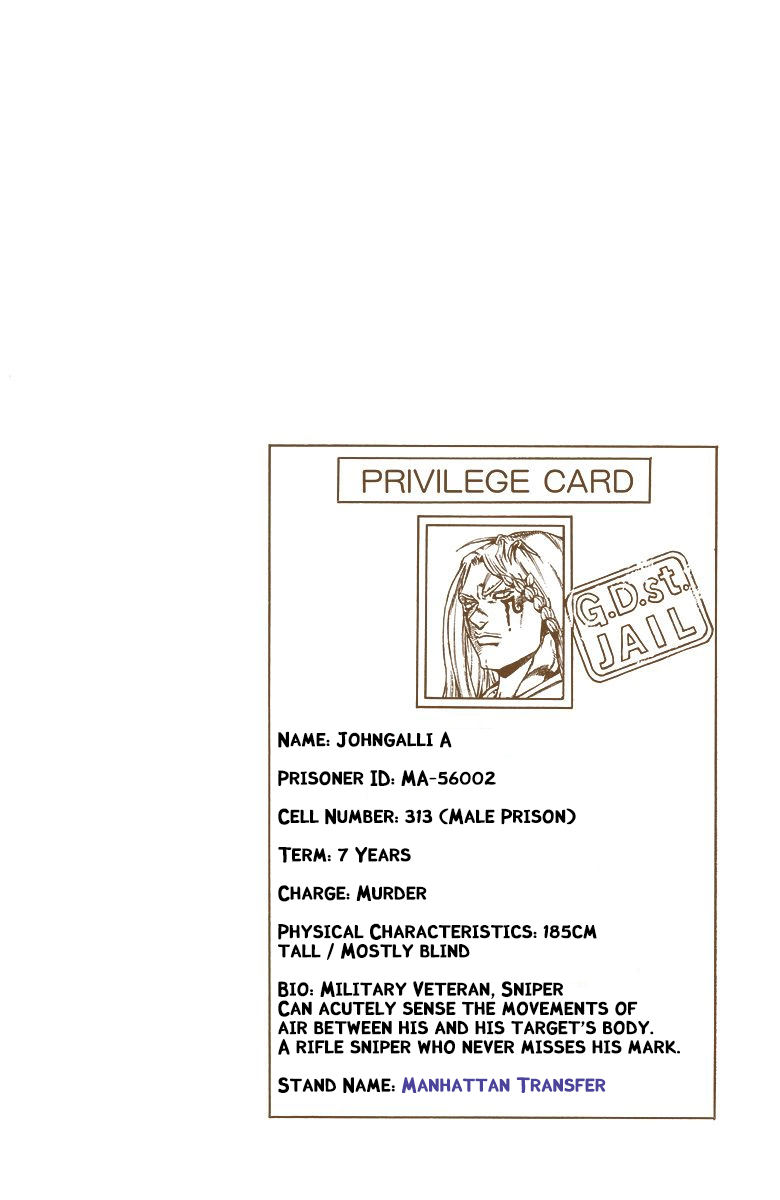 Read Jojo's Bizarre Adventure Part 6 Stone Ocean Manga Online