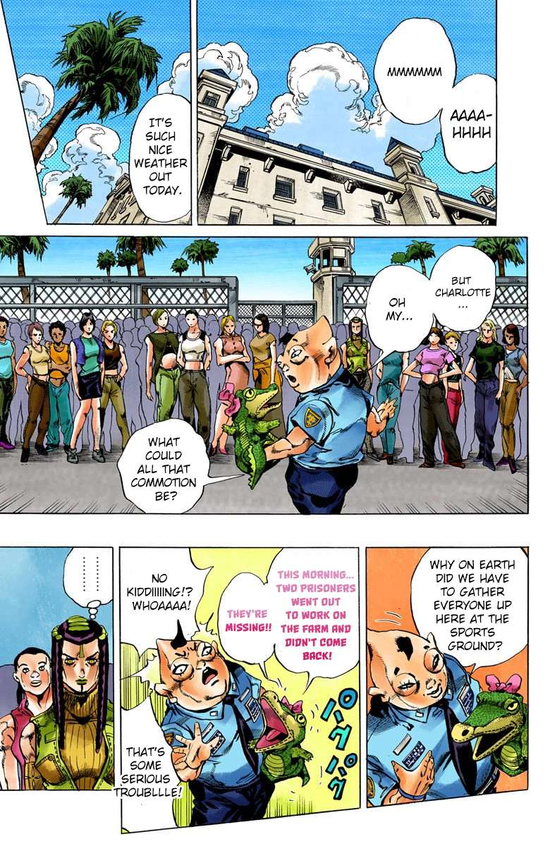 Read Jojo's Bizarre Adventure Part 6 Stone Ocean Manga Online