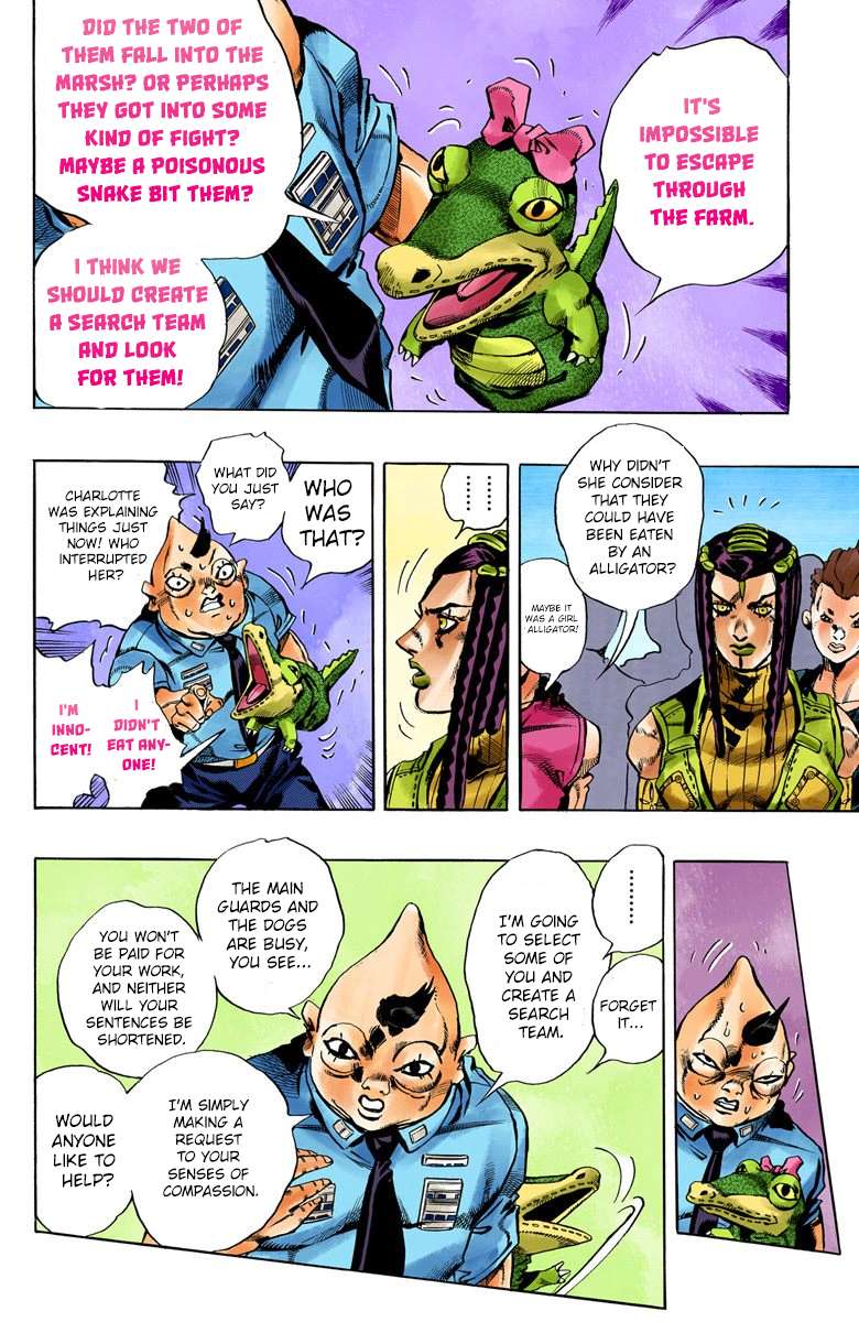 Read Jojo's Bizarre Adventure Part 6 Stone Ocean Manga Online