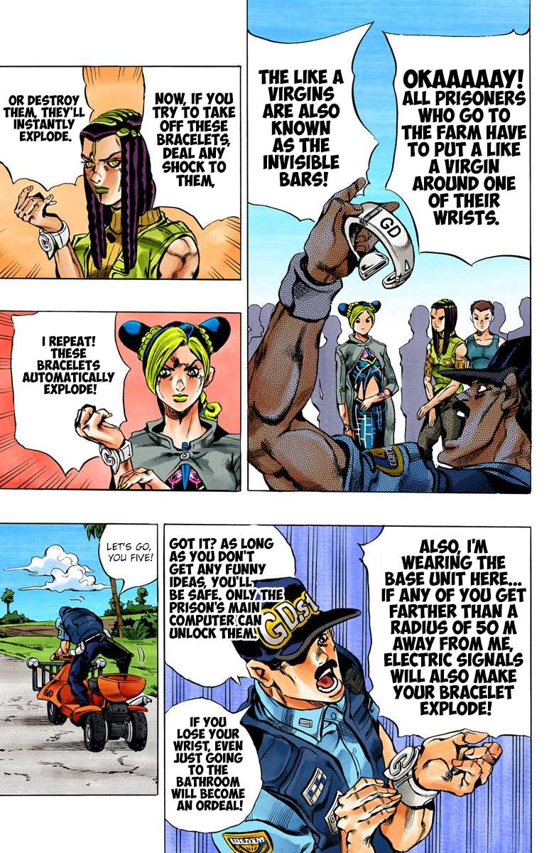 Read Jojo's Bizarre Adventure Part 6 Stone Ocean Manga Online