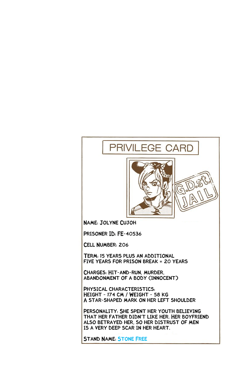 Read Jojo's Bizarre Adventure Part 6 Stone Ocean Manga Online