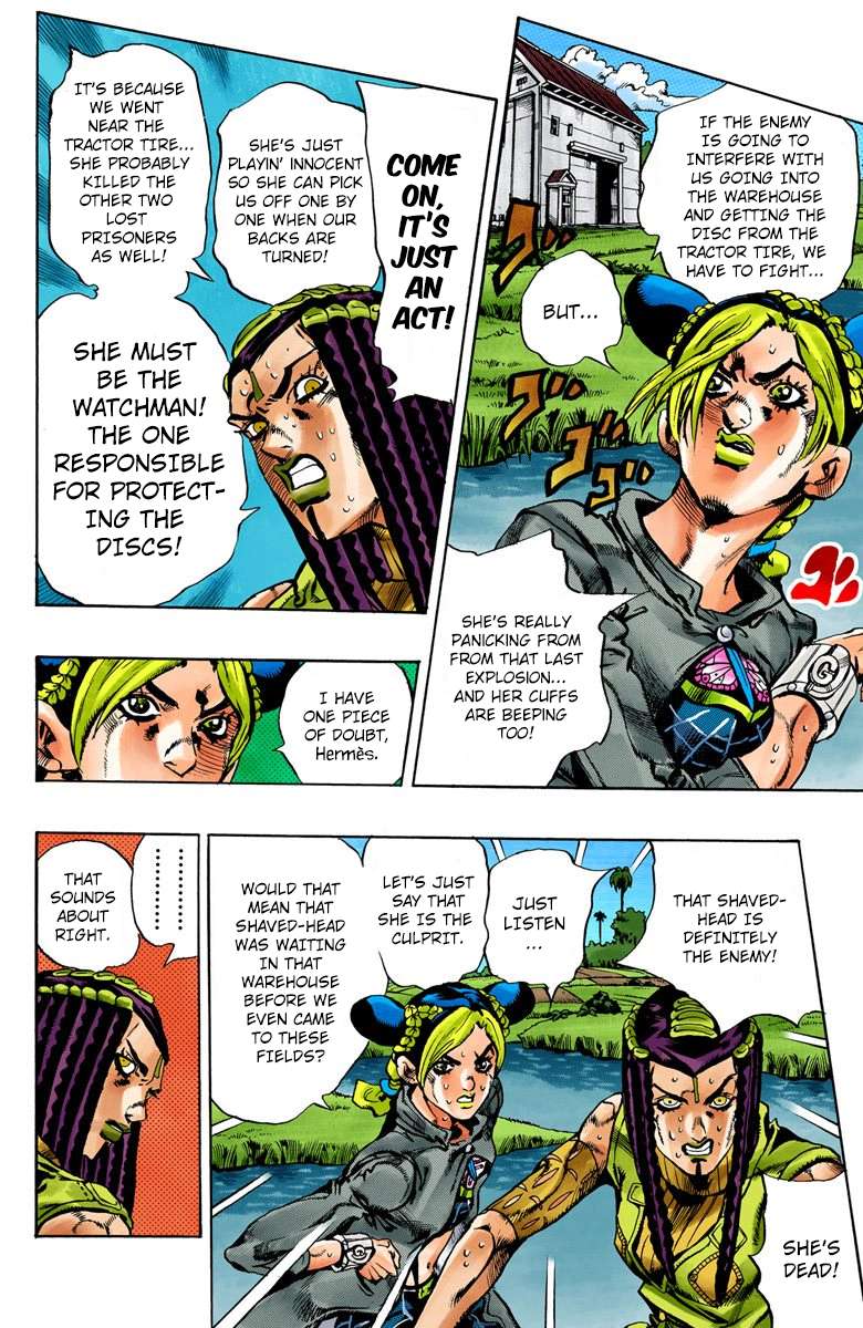 Read Jojo's Bizarre Adventure Part 6 Stone Ocean Manga Online