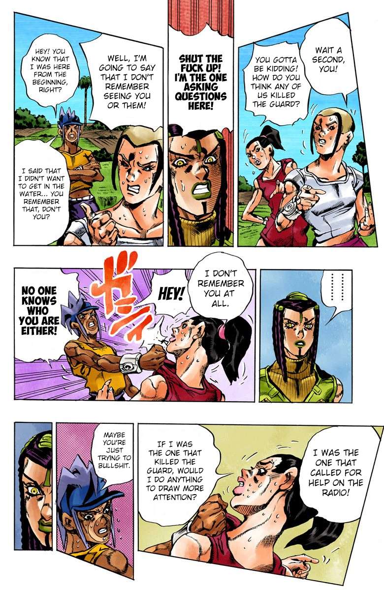 Read Jojo's Bizarre Adventure Part 6 Stone Ocean Manga Online