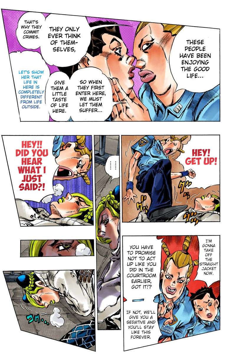 Read Jojo's Bizarre Adventure Part 6 Stone Ocean Manga Online
