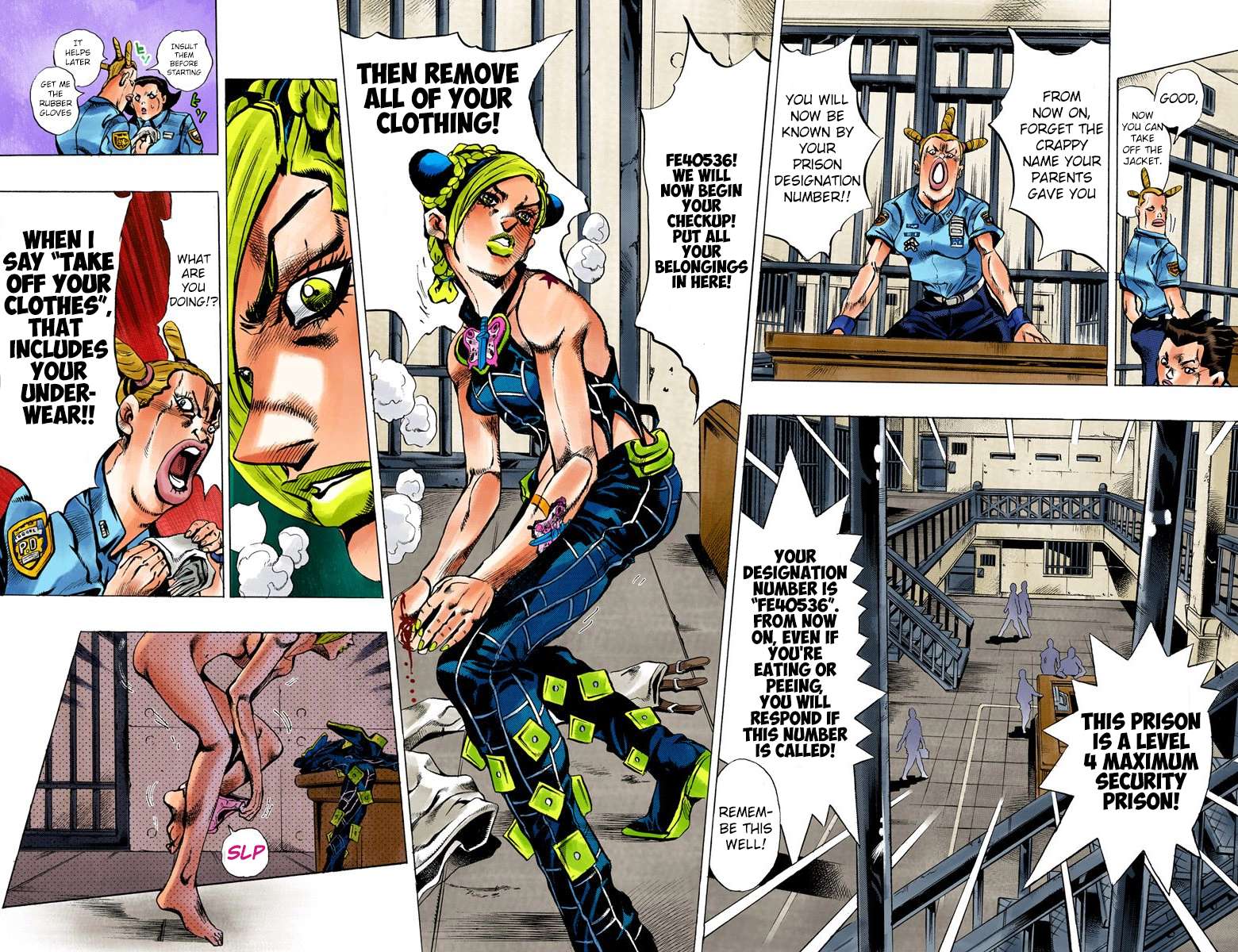 Read Jojo's Bizarre Adventure Part 6 Stone Ocean Manga Online