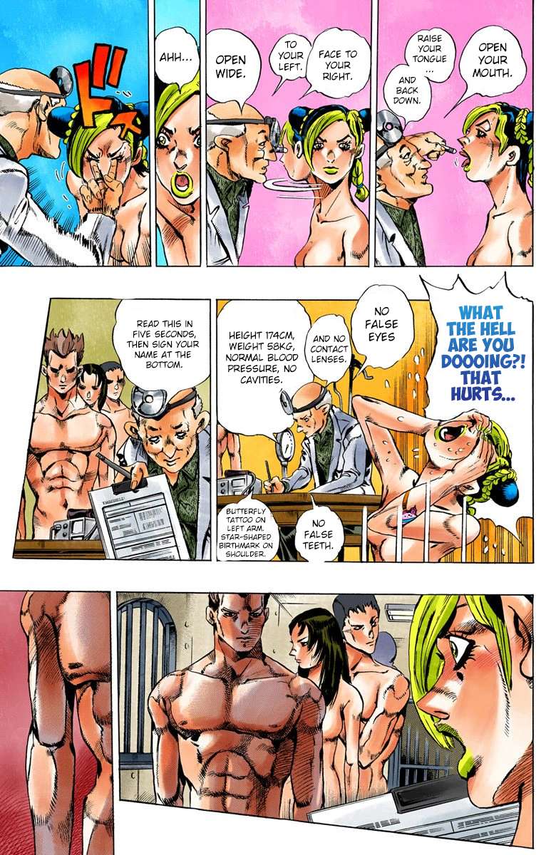 Read Jojo's Bizarre Adventure Part 6 Stone Ocean Manga Online