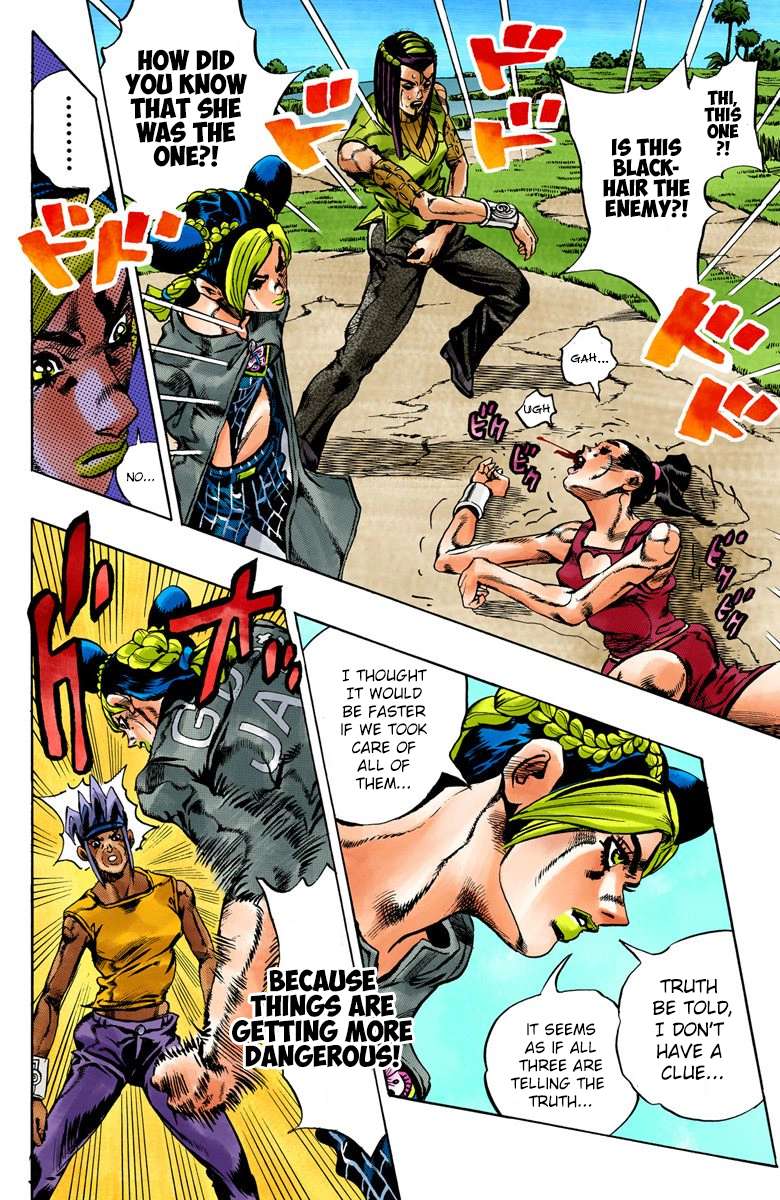 Read Jojo's Bizarre Adventure Part 6 Stone Ocean Manga Online