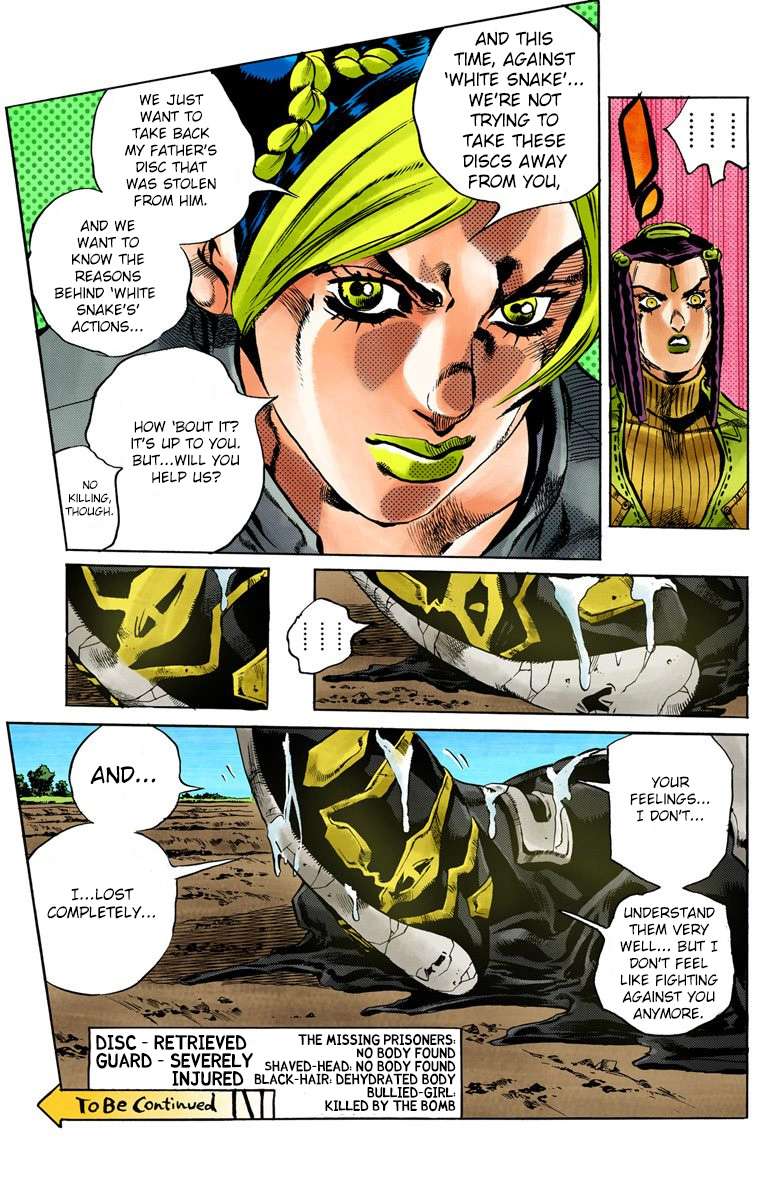 Read Jojo's Bizarre Adventure Part 6 Stone Ocean Manga Online