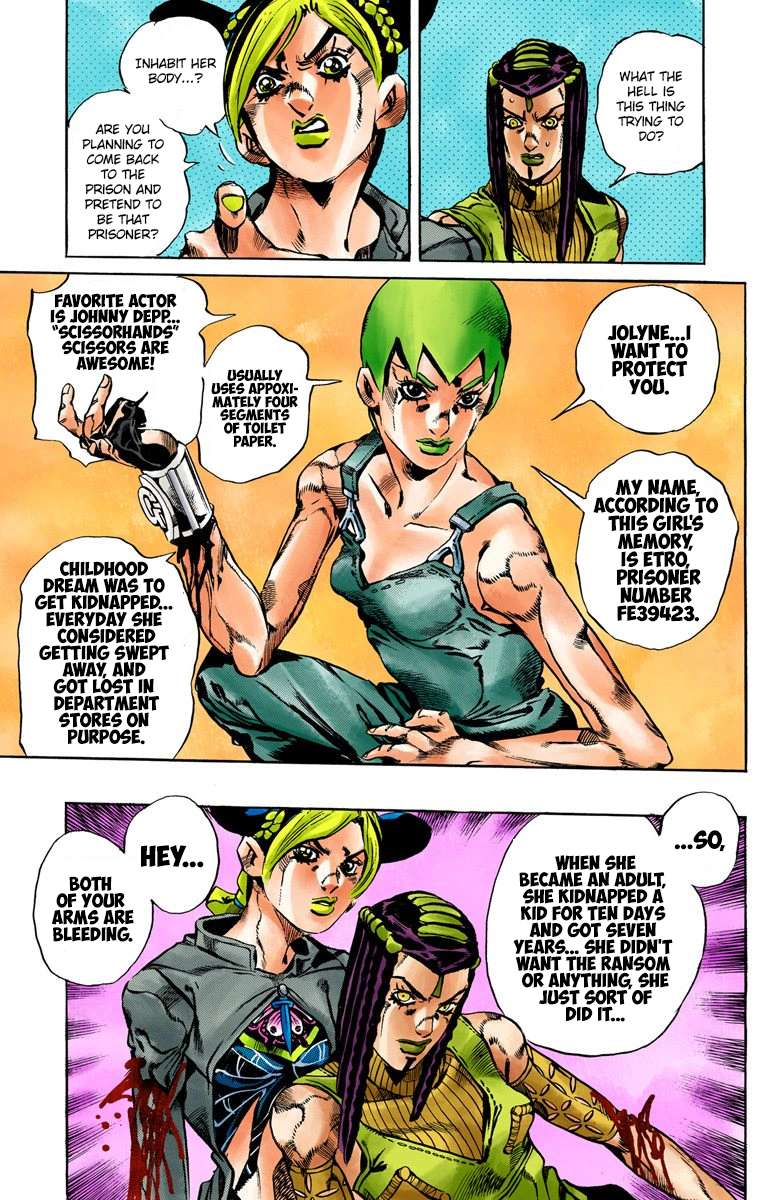 Read Jojo's Bizarre Adventure Part 6 Stone Ocean Manga Online