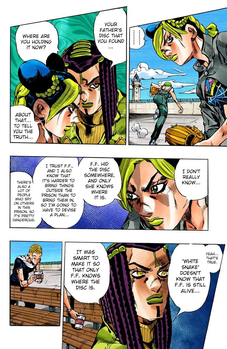 Read Jojo's Bizarre Adventure Part 6 Stone Ocean Manga Online
