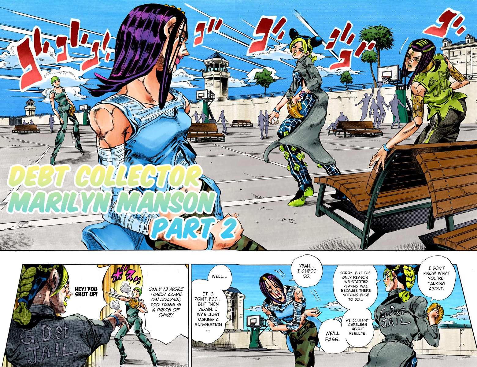 Read Jojo's Bizarre Adventure Part 6 Stone Ocean Manga Online