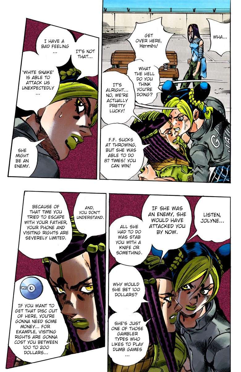 Read Jojo's Bizarre Adventure Part 6 Stone Ocean Manga Online