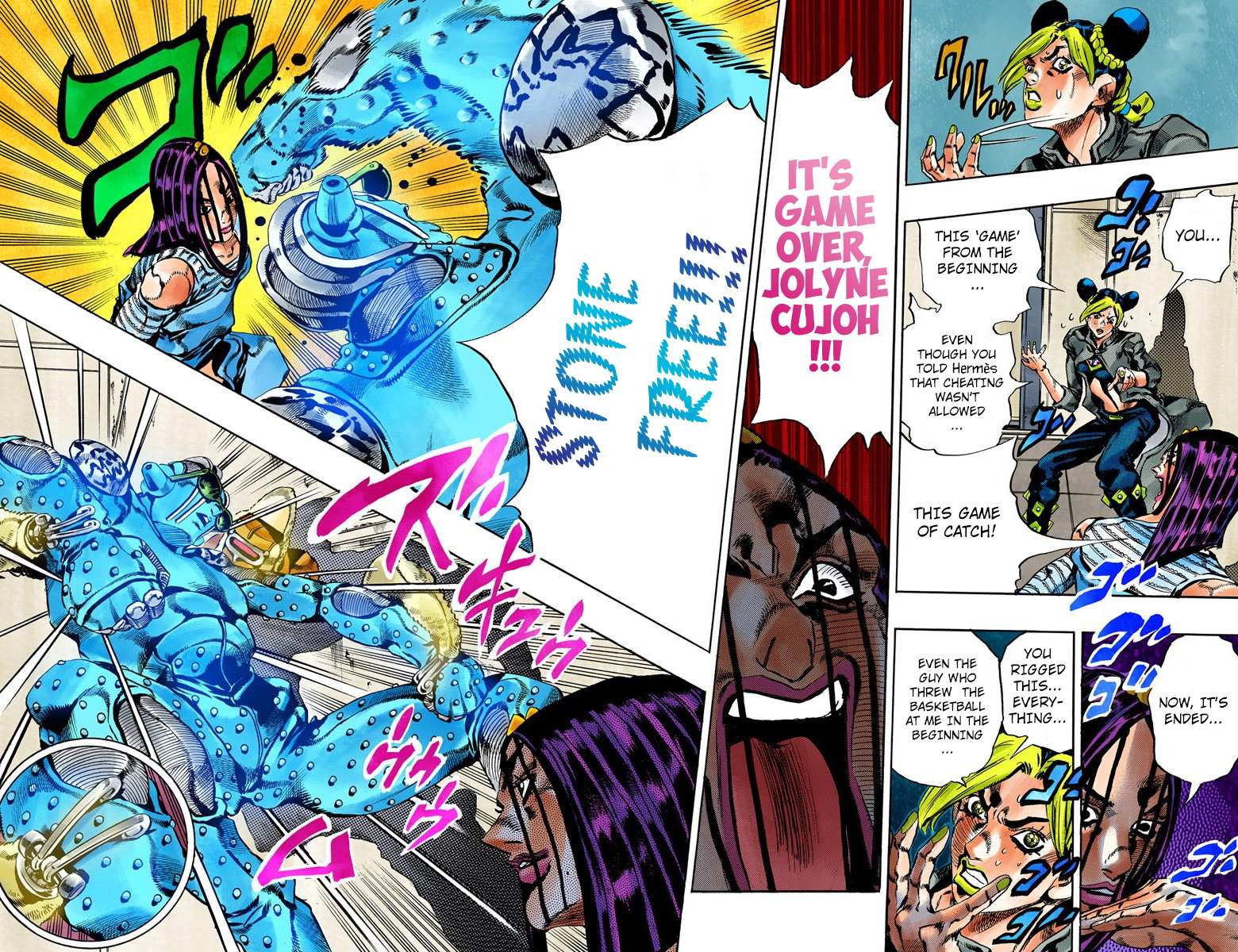 Read Jojo's Bizarre Adventure Part 6 Stone Ocean Manga Online