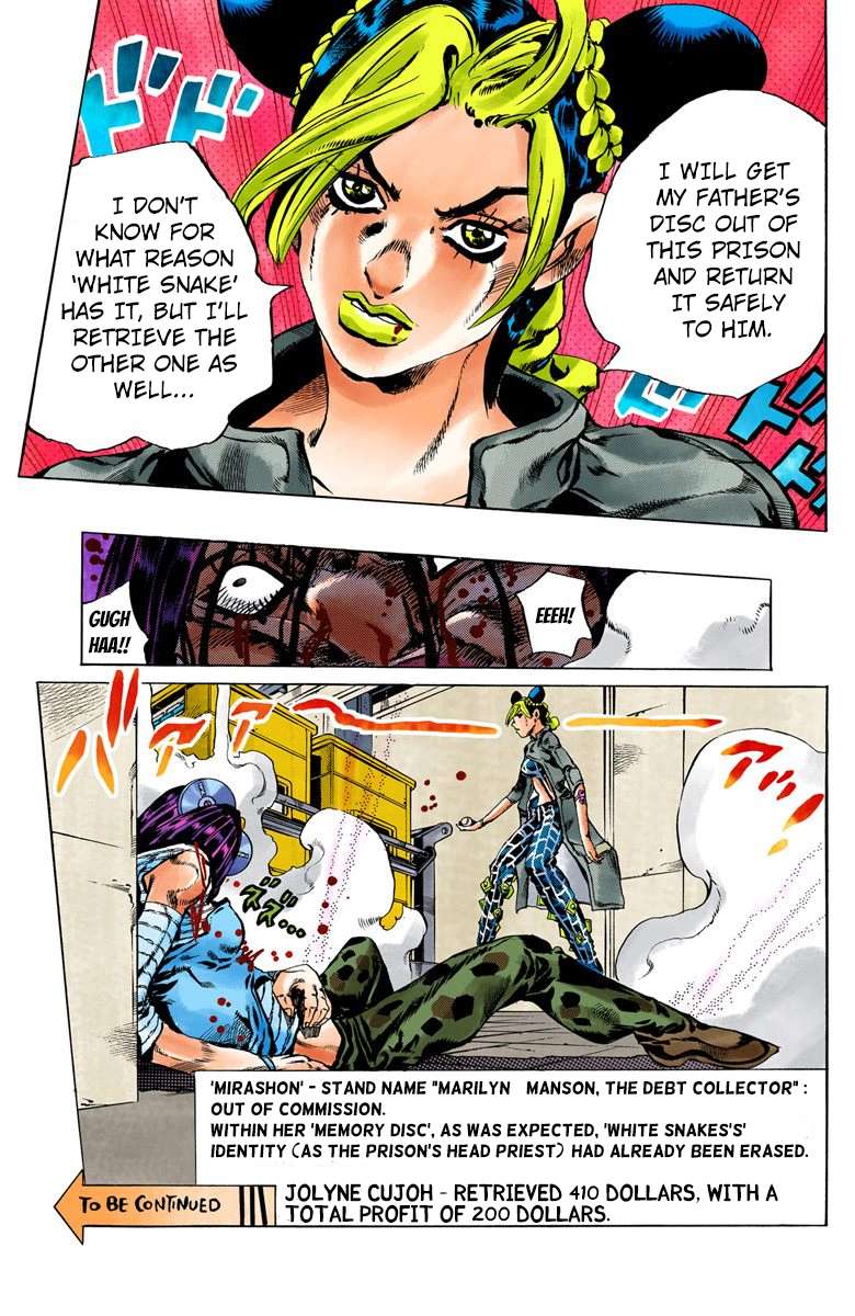 Read Jojo's Bizarre Adventure Part 6 Stone Ocean Manga Online