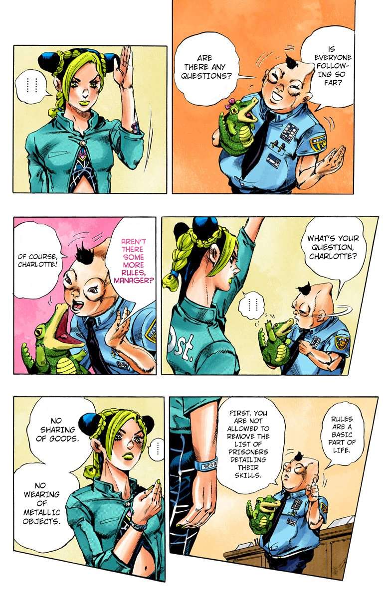 Read Jojo's Bizarre Adventure Part 6 Stone Ocean Manga Online