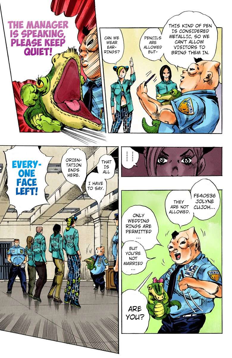 Read Jojo's Bizarre Adventure Part 6 Stone Ocean Manga Online
