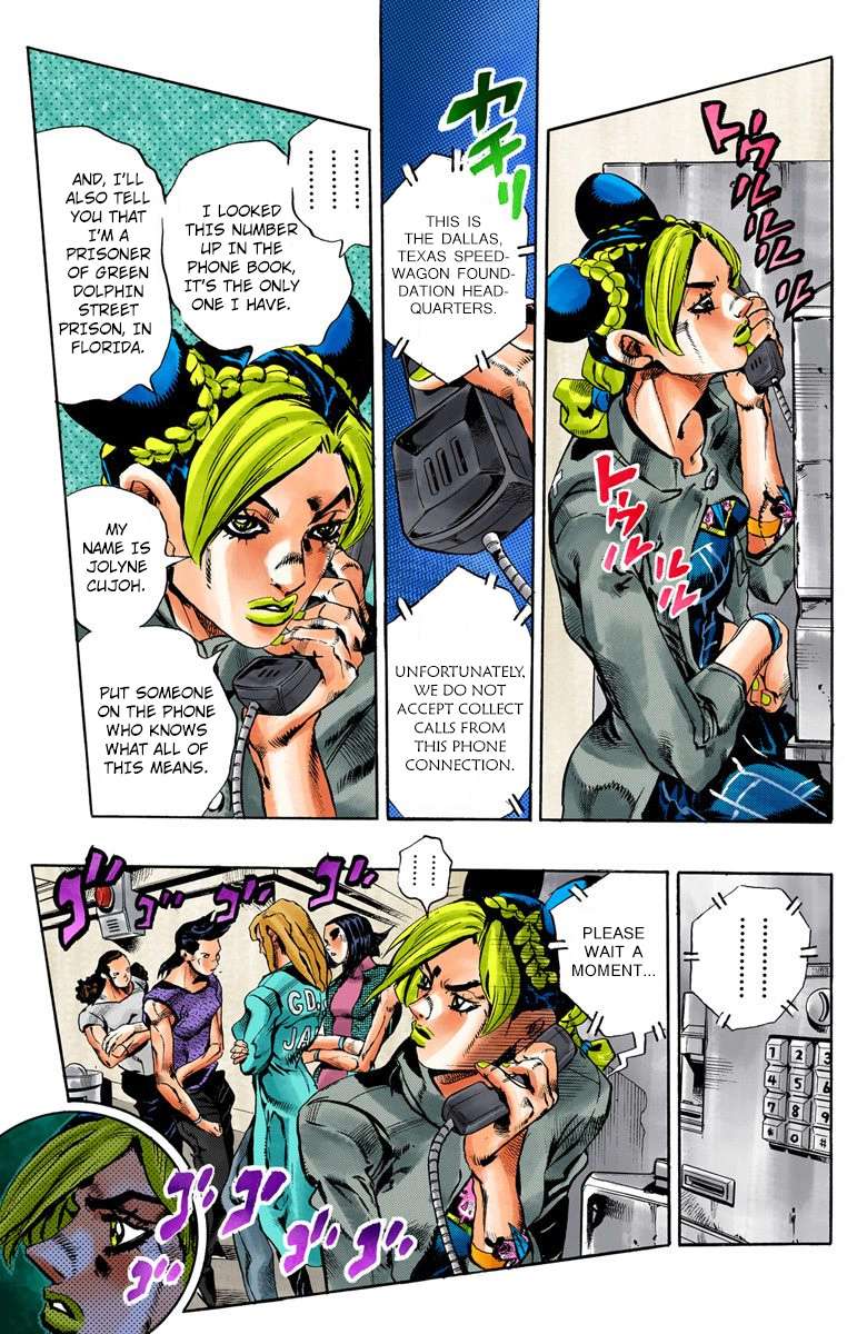 Read Jojo's Bizarre Adventure Part 6 Stone Ocean Manga Online