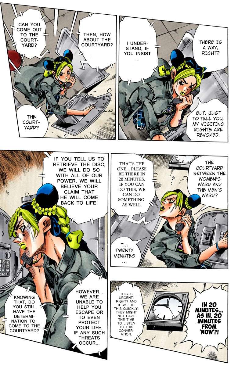 Read Jojo's Bizarre Adventure Part 6 Stone Ocean Manga Online
