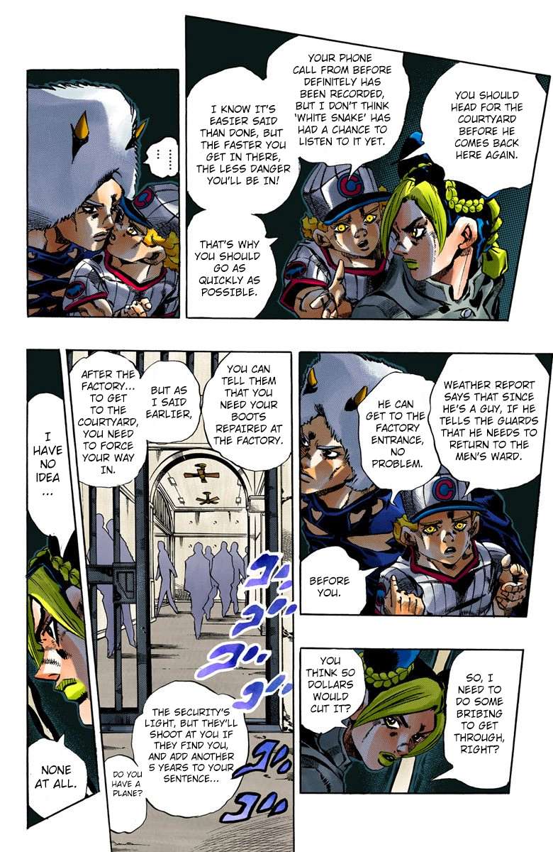 Read Jojo's Bizarre Adventure Part 6 Stone Ocean Manga Online