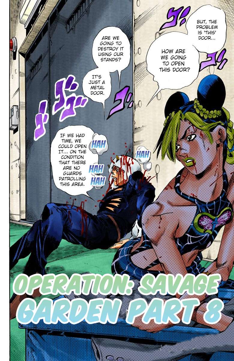 Read Jojo's Bizarre Adventure Part 6 Stone Ocean Manga Online