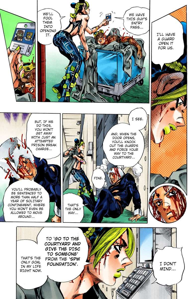 Read Jojo's Bizarre Adventure Part 6 Stone Ocean Manga Online