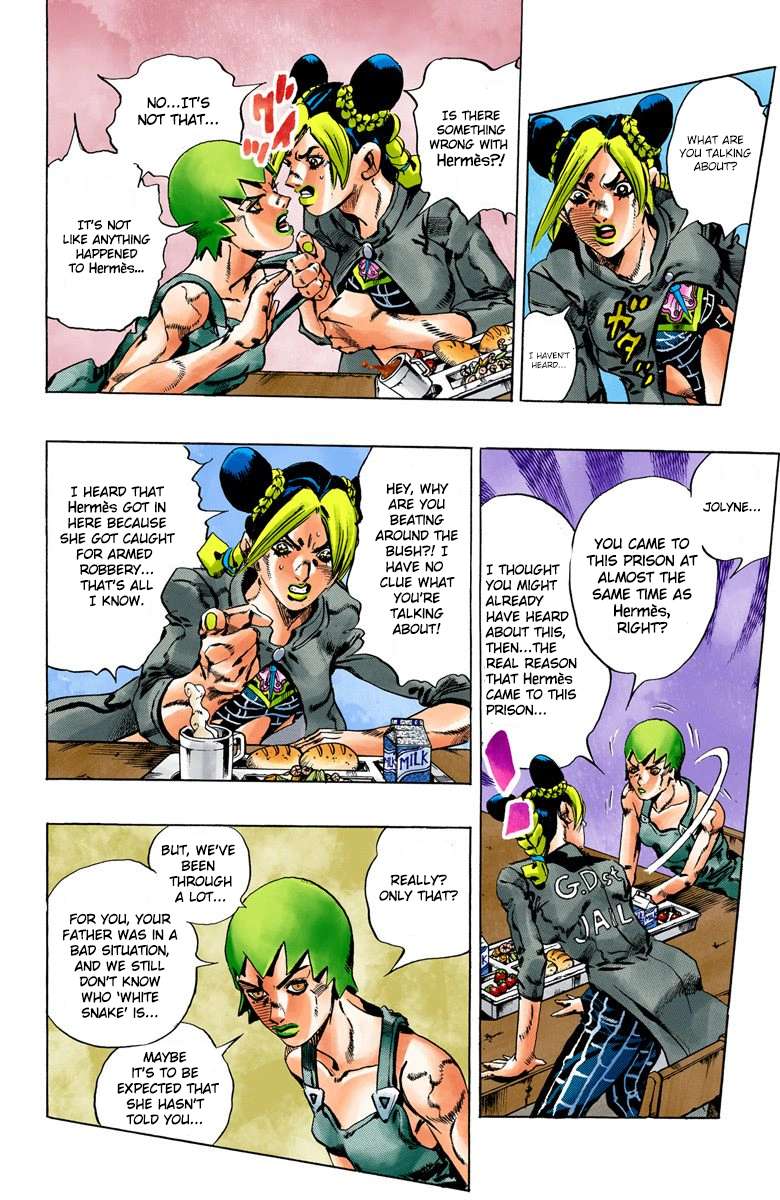 Read Jojo's Bizarre Adventure Part 6 Stone Ocean Manga Online