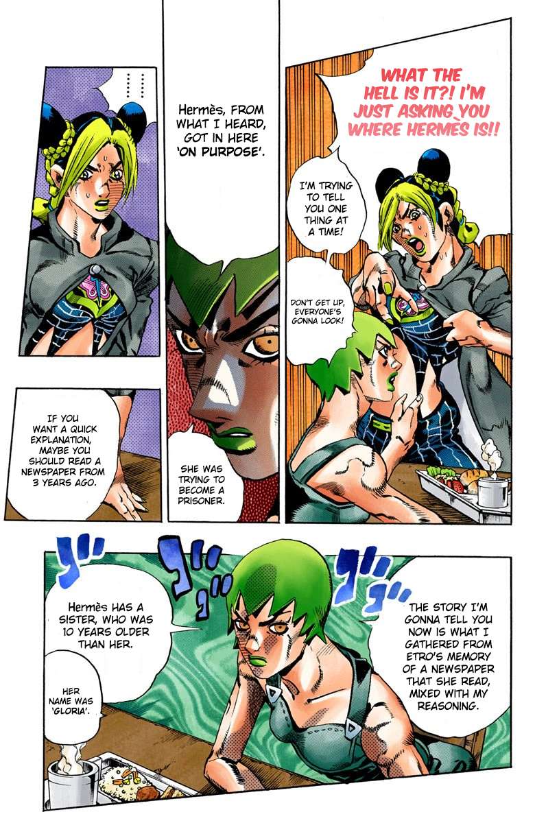 Read Jojo's Bizarre Adventure Part 6 Stone Ocean Manga Online