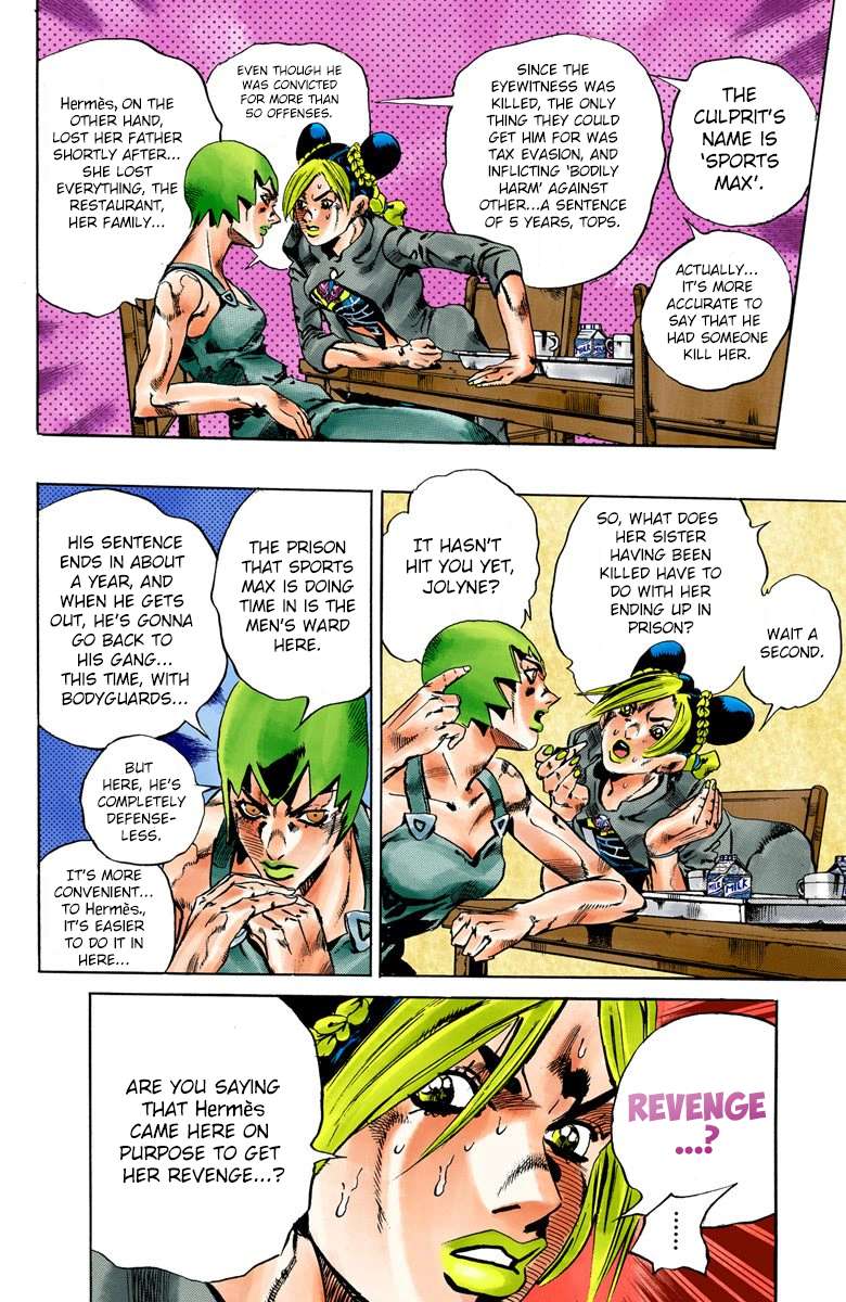 Read Jojo's Bizarre Adventure Part 6 Stone Ocean Manga Online