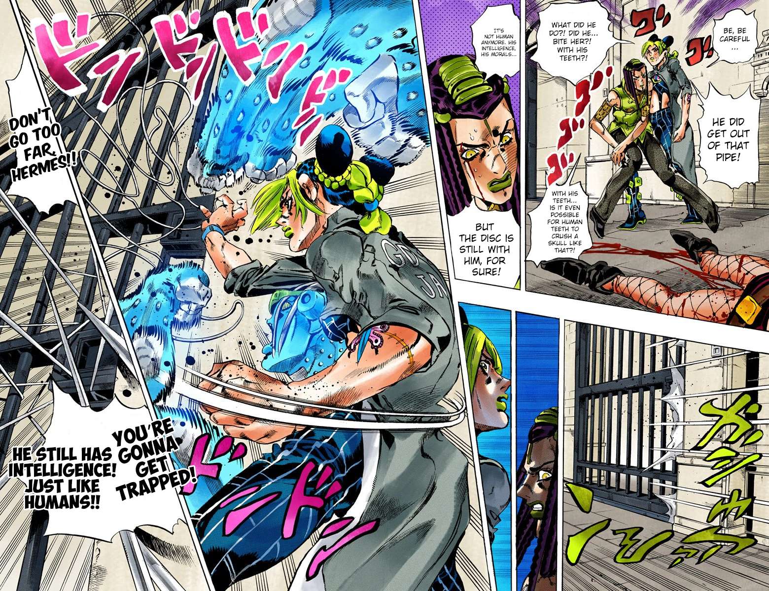 Read Jojo's Bizarre Adventure Part 6 Stone Ocean Manga Online