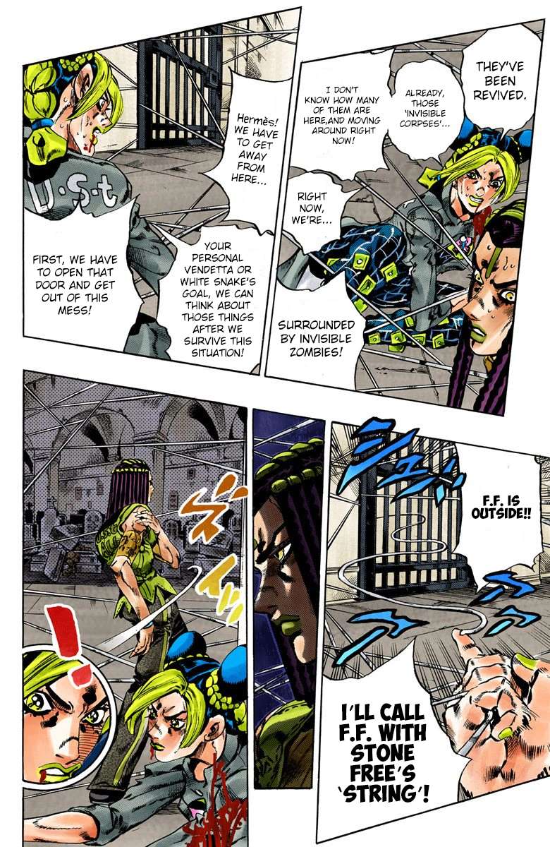 Read Jojo's Bizarre Adventure Part 6 Stone Ocean Manga Online