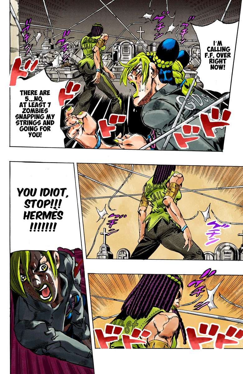 Read Jojo's Bizarre Adventure Part 6 Stone Ocean Manga Online