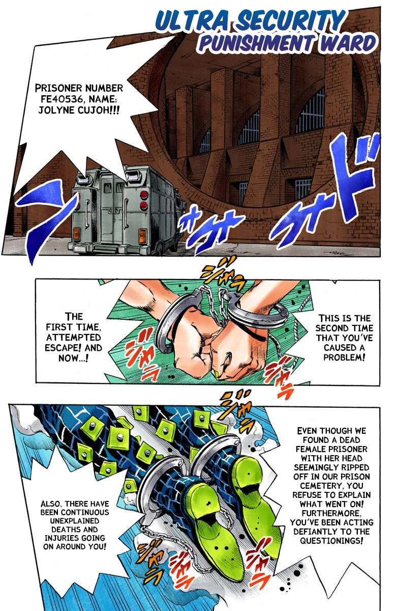 Read Jojo's Bizarre Adventure Part 6 Stone Ocean Manga Online