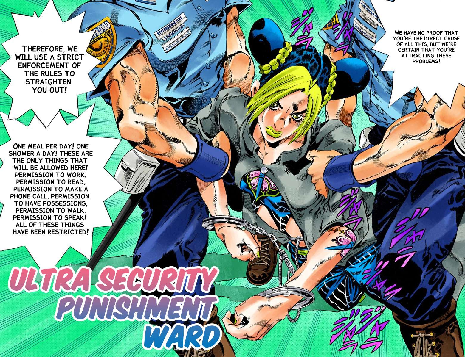 Read Jojo's Bizarre Adventure Part 6 Stone Ocean Manga Online