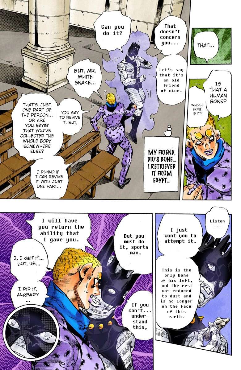 Read Jojo's Bizarre Adventure Part 6 Stone Ocean Manga Online