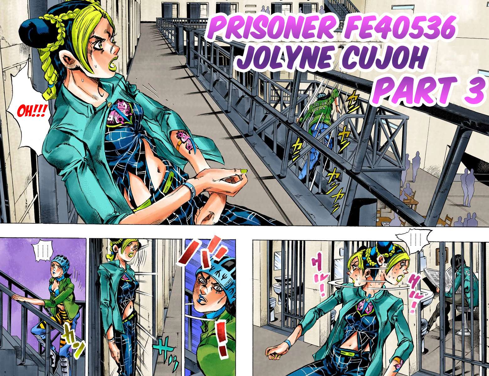 Read Jojo's Bizarre Adventure Part 6 Stone Ocean Manga Online