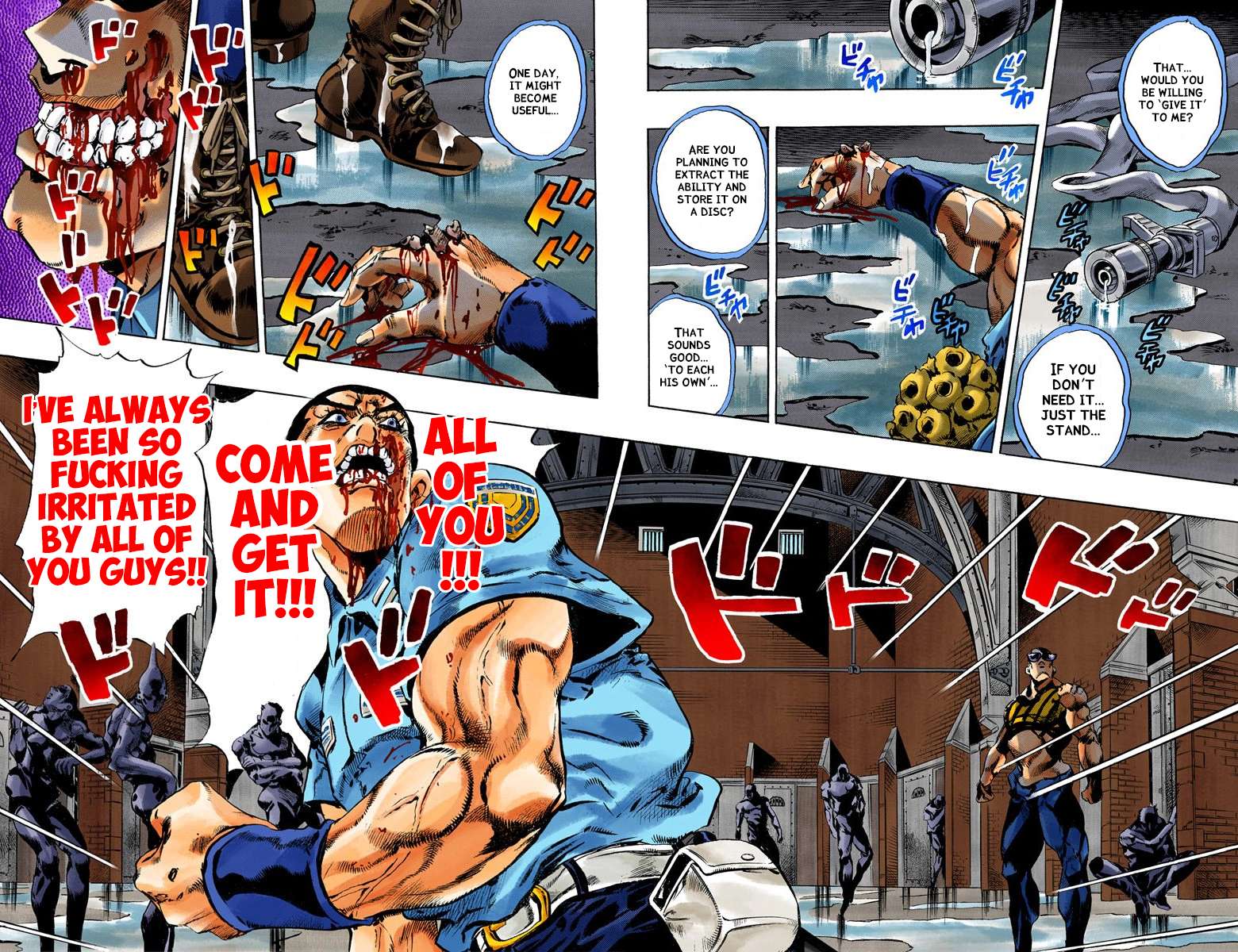 Read Jojo's Bizarre Adventure Part 6 Stone Ocean Manga Online
