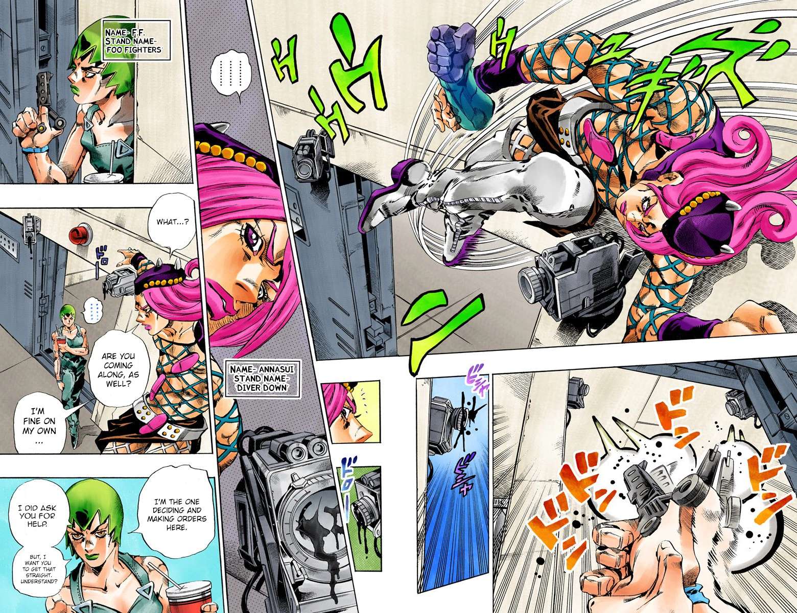 Read Jojo's Bizarre Adventure Part 6 Stone Ocean Manga Online