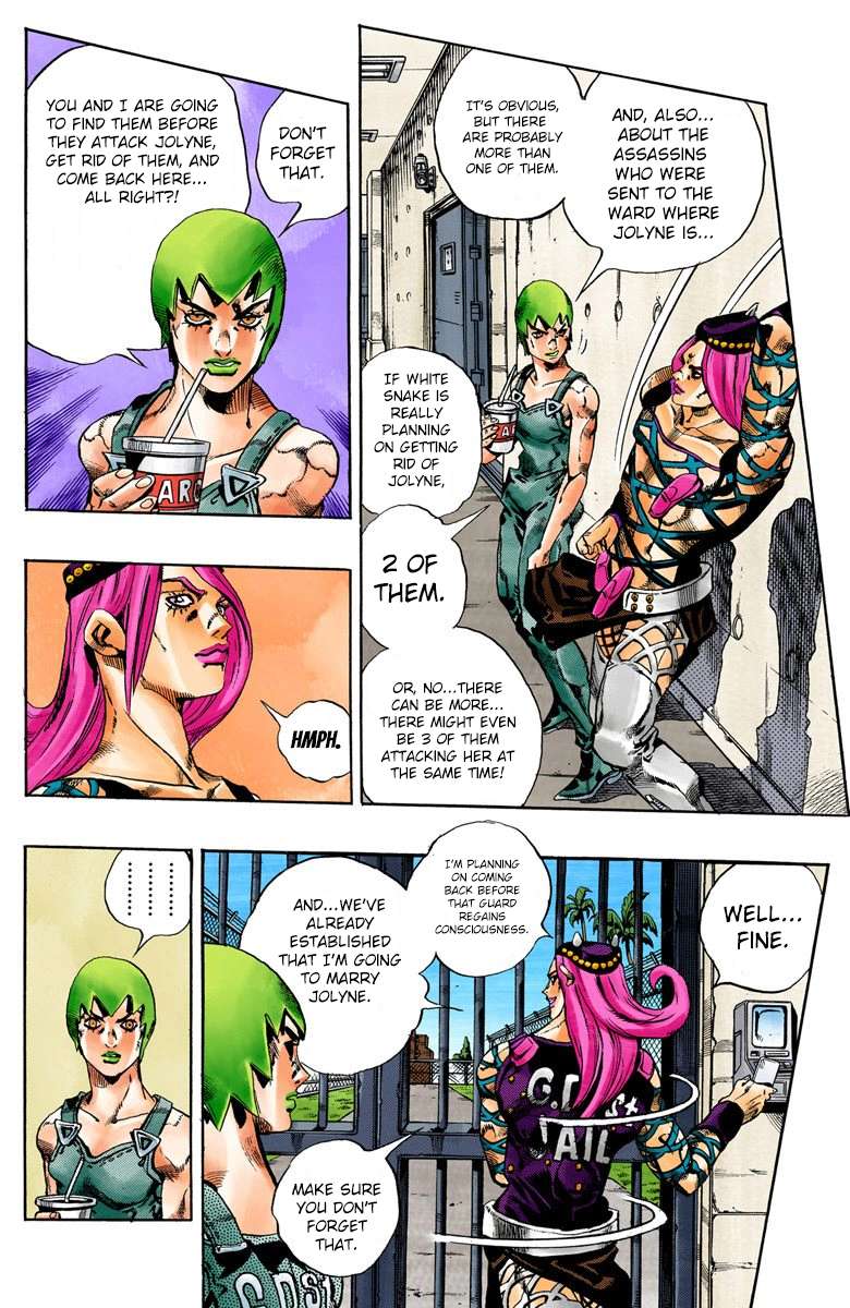Read Jojo's Bizarre Adventure Part 6 Stone Ocean Manga Online