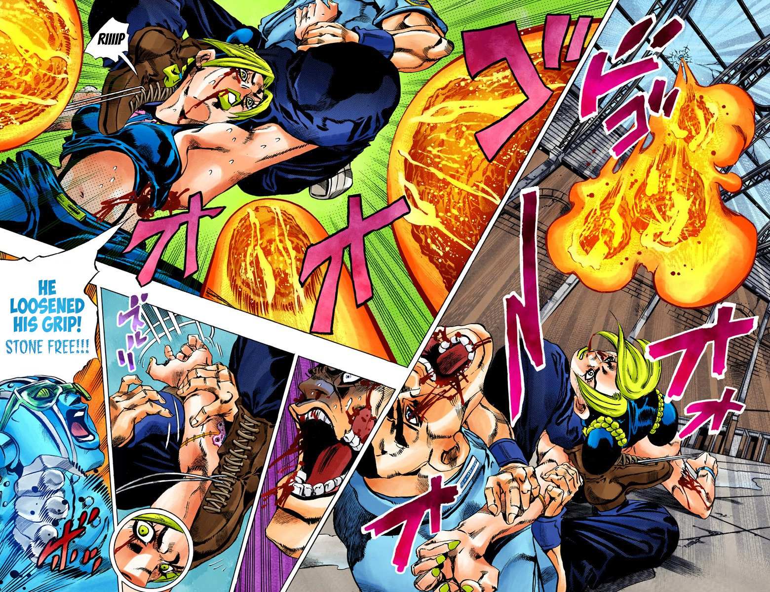 Read Jojo's Bizarre Adventure Part 6 Stone Ocean Manga Online