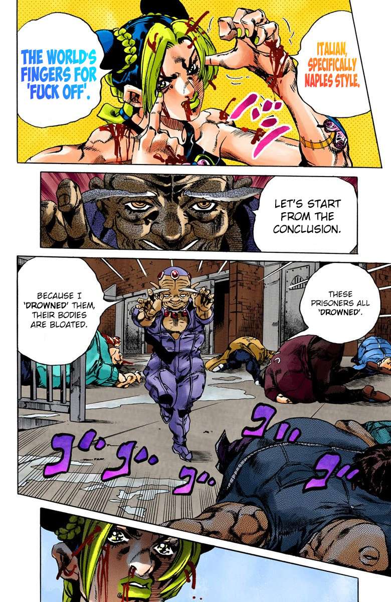 Read Jojo's Bizarre Adventure Part 6 Stone Ocean Manga Online