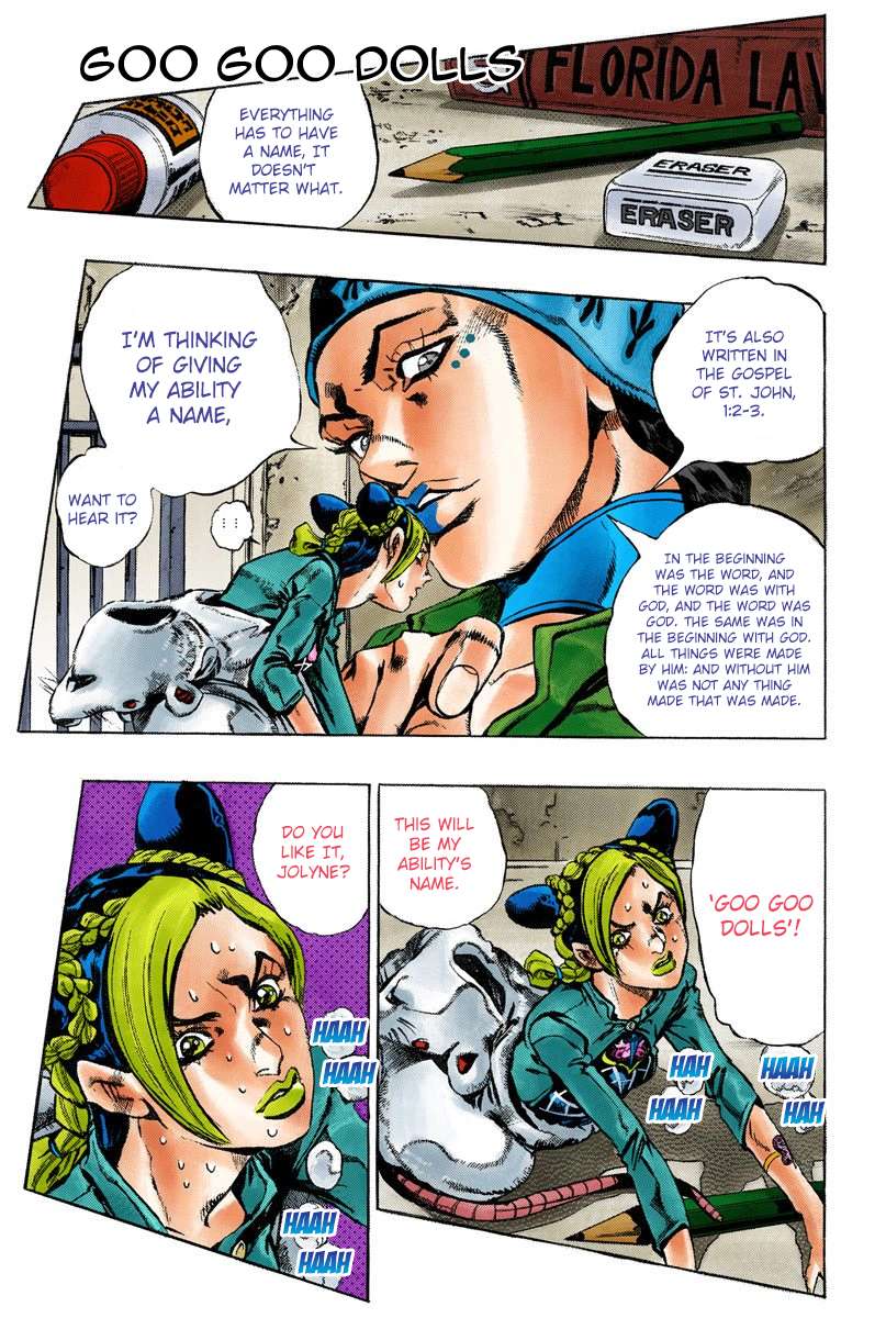 Read Jojo's Bizarre Adventure Part 6 Stone Ocean Manga Online
