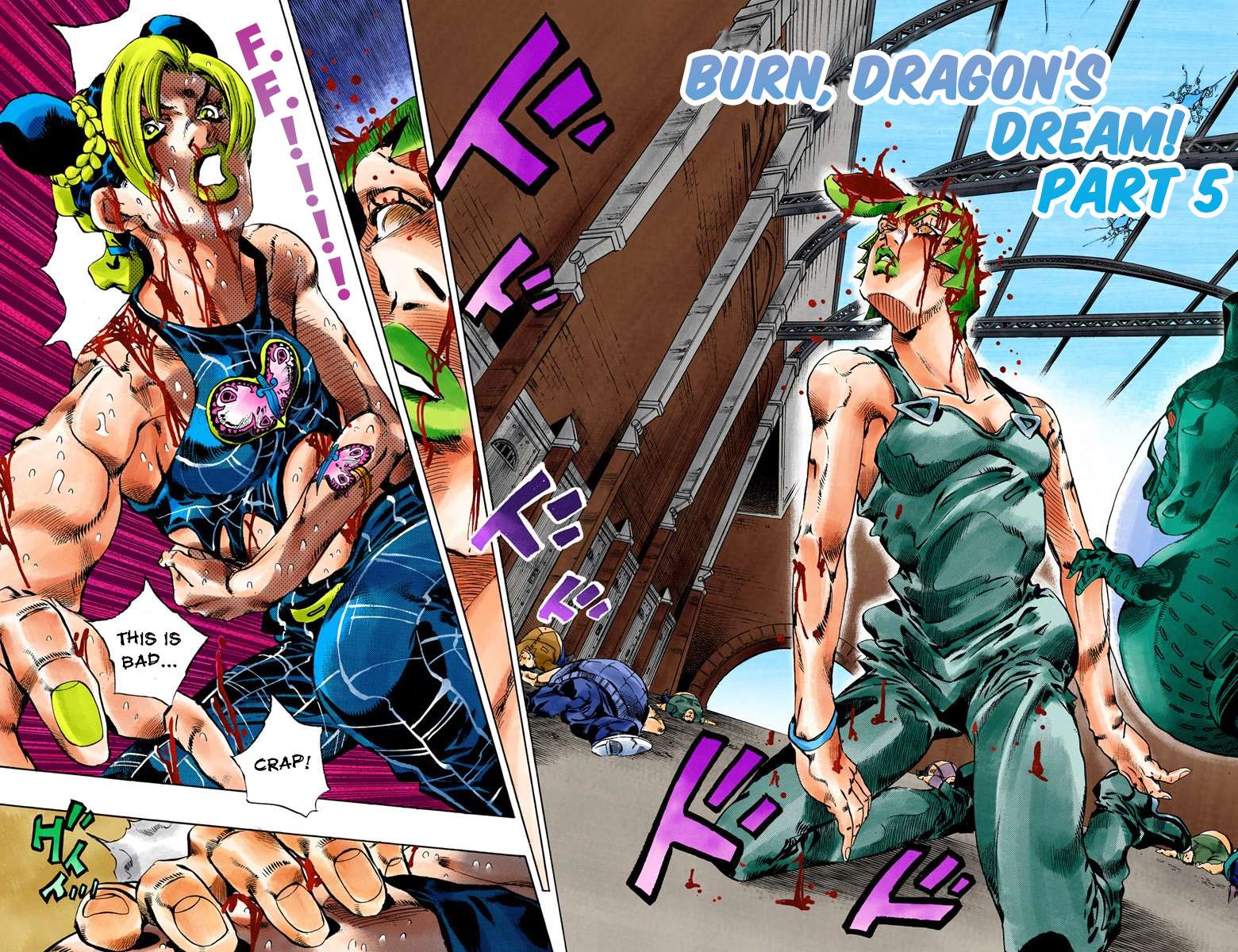 Read Jojo's Bizarre Adventure Part 6 Stone Ocean Manga Online
