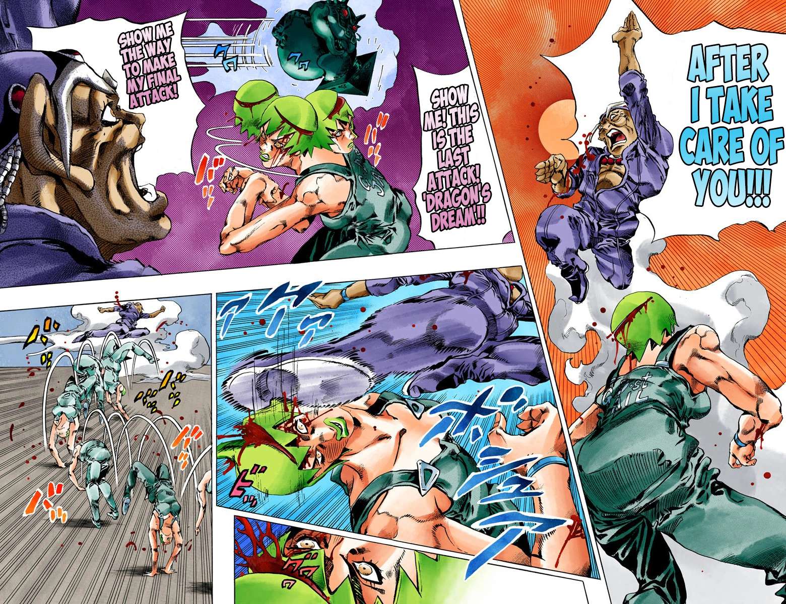 Read Jojo's Bizarre Adventure Part 6 Stone Ocean Manga Online