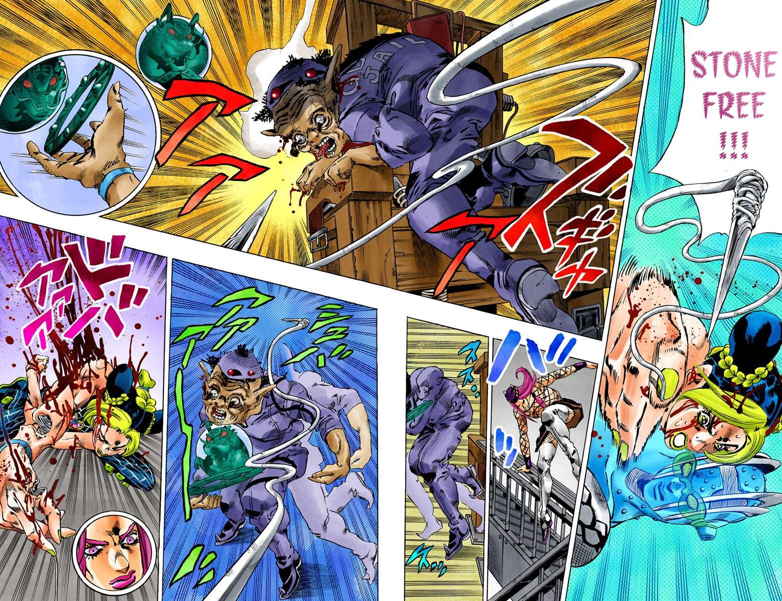 Read Jojo's Bizarre Adventure Part 6 Stone Ocean Manga Online