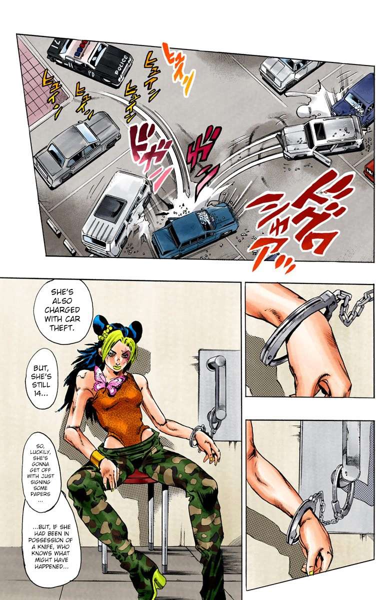 Read Jojo's Bizarre Adventure Part 6 Stone Ocean Manga Online