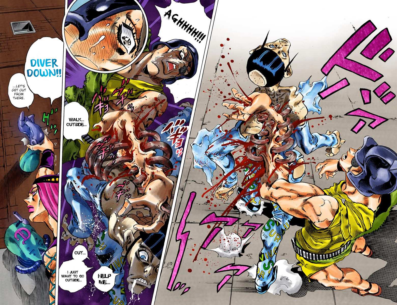 Read Jojo's Bizarre Adventure Part 6 Stone Ocean Manga Online