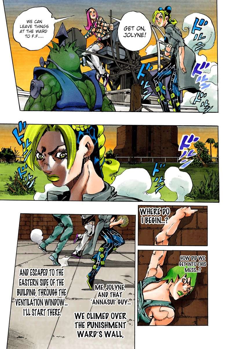 Read Jojo's Bizarre Adventure Part 6 Stone Ocean Manga Online