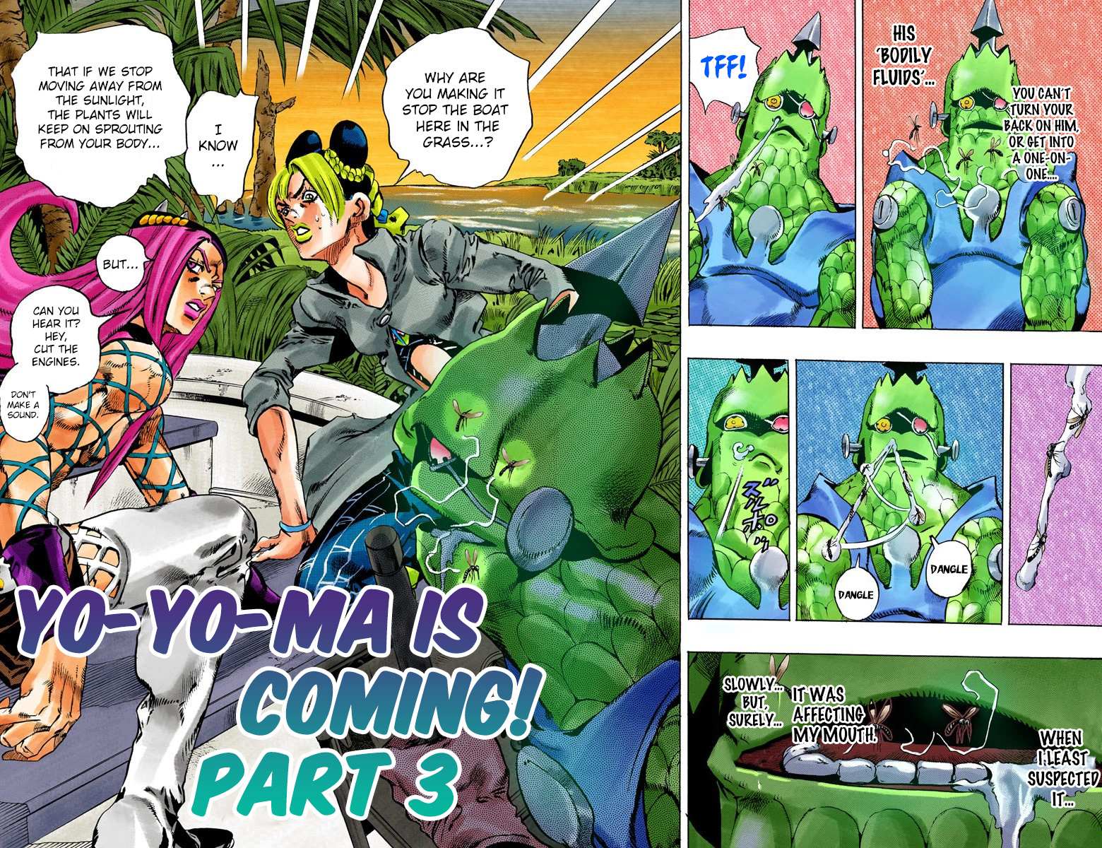 Read Jojo's Bizarre Adventure Part 6 Stone Ocean Manga Online