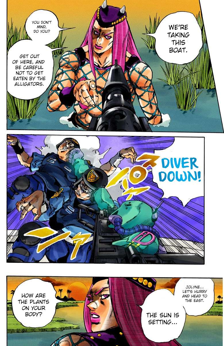 Read Jojo's Bizarre Adventure Part 6 Stone Ocean Manga Online