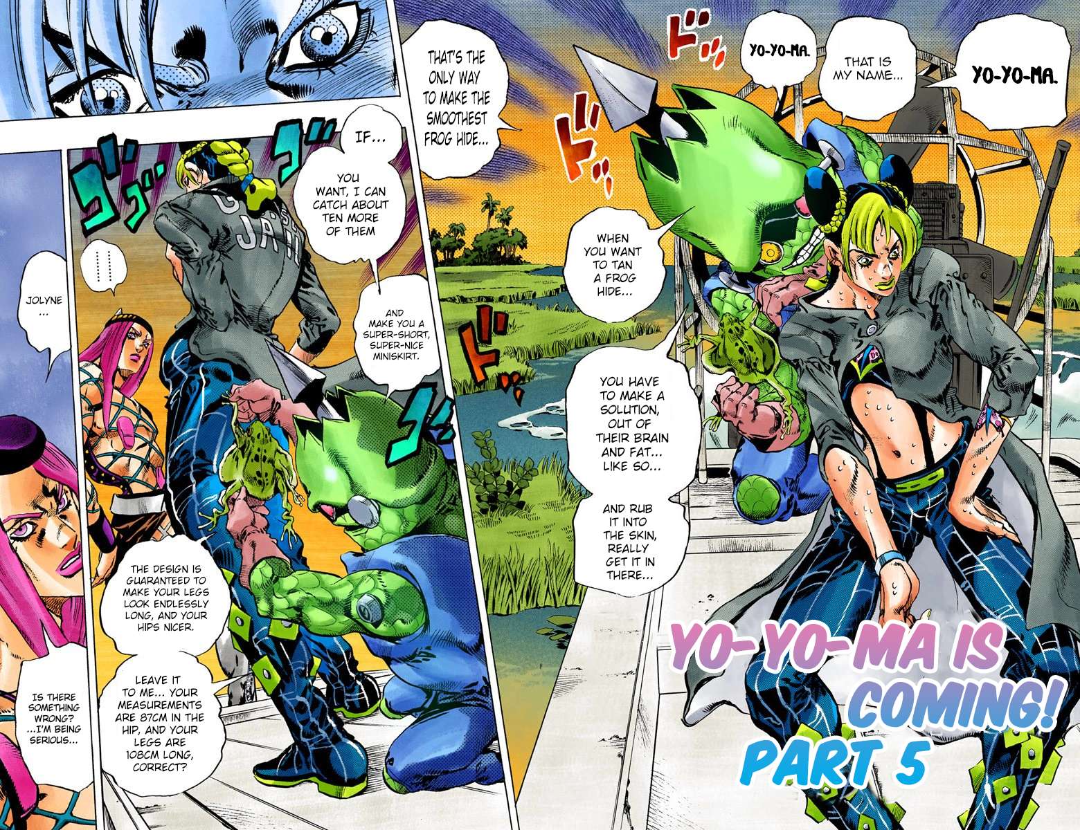 Read Jojo's Bizarre Adventure Part 6 Stone Ocean Manga Online